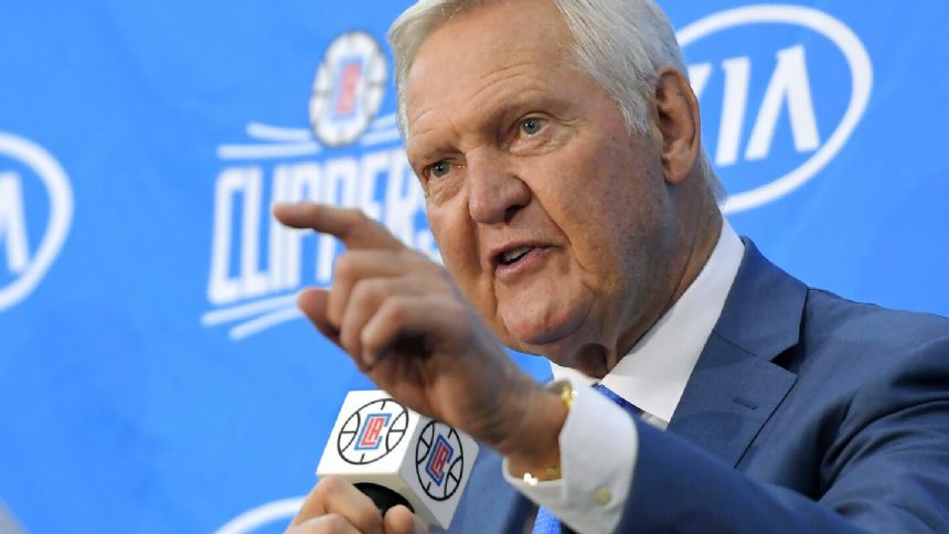 Some things to know about NBA great Jerry West's life and Hall of Fame career