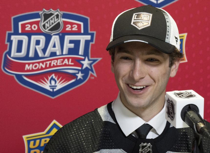 Son of Canadiens GM drafted in Montreal by LA Kings