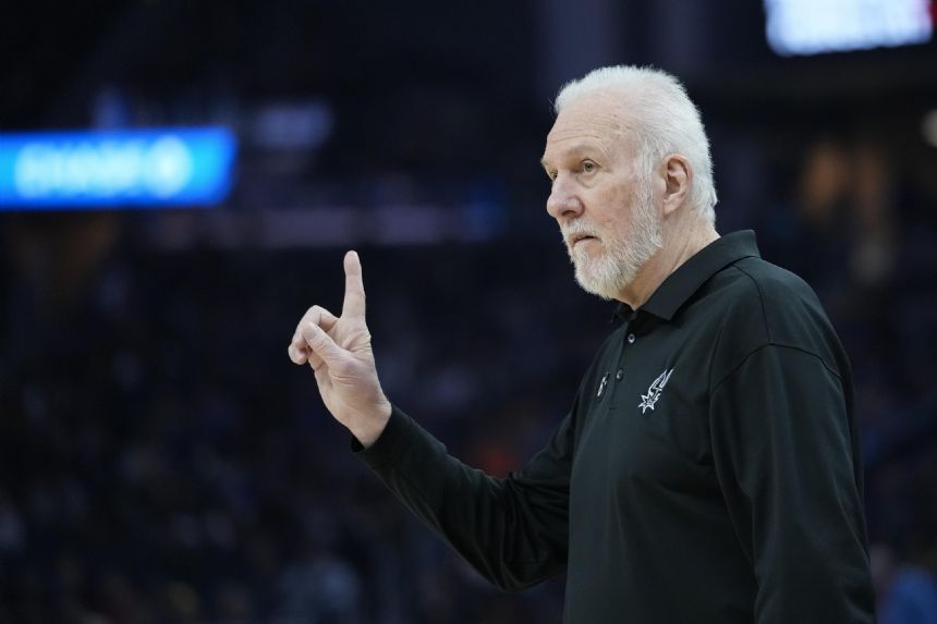 Spurs coach Gregg Popovich sits out with illness vs Lakers