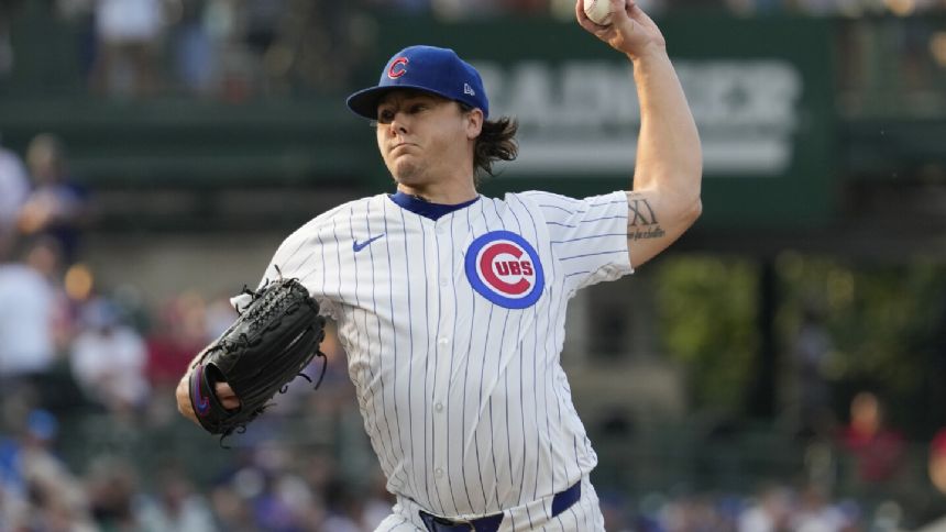 Steele pitches Cubs past Cardinals 6-2 behind homers from Tauchman and Amaya