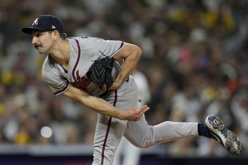 Strider, Braves pummel Padres 8-1 for 8th straight win