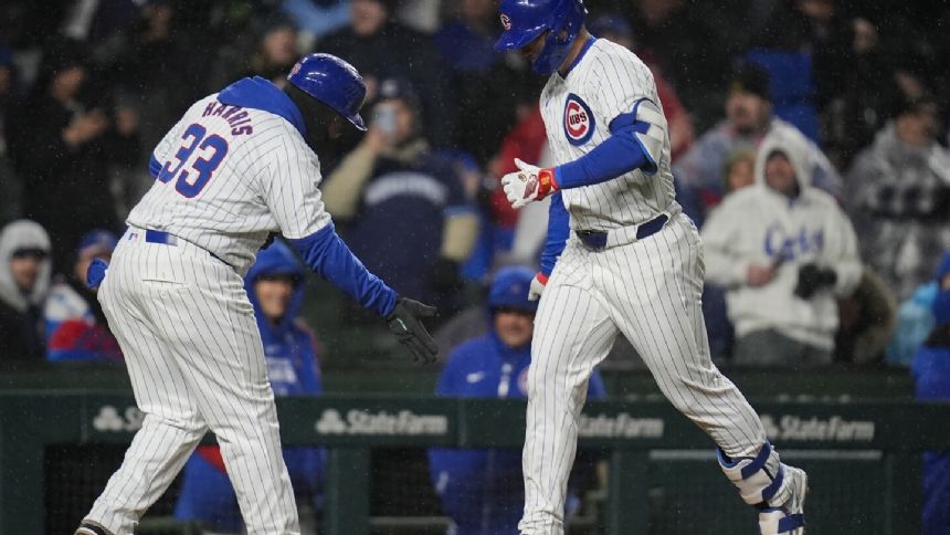 Suzuki homers, drives in 4 to help Cubs beat Rockies 9-8 after blowing 6-run lead