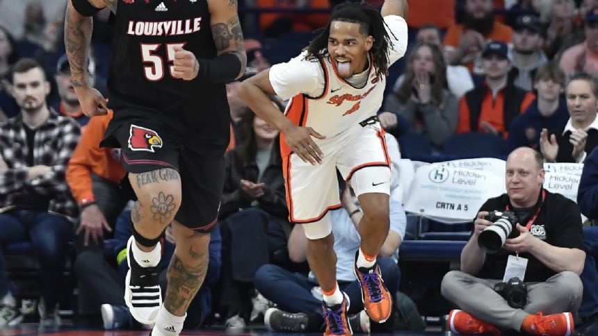 Syracuse edges Louisville 94-92 behind Chris Bell's career-high 30 points and 8 3-pointers