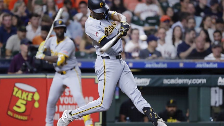 Taylor HRs in 2nd straight game, Falter is strong in return to rotation as Pirates stop Astros 6-2