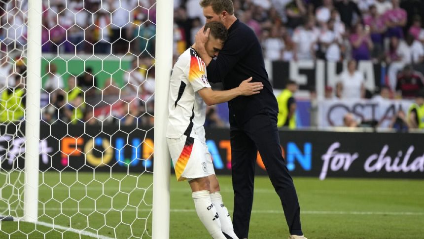 Tearful Germany coach lauds his team's example for German society at Euro 2024