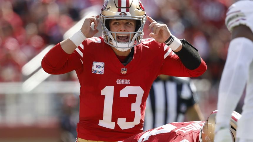 Brock Purdy's wild NFL ride leads to a Week 1 start at QB for 49ers, World