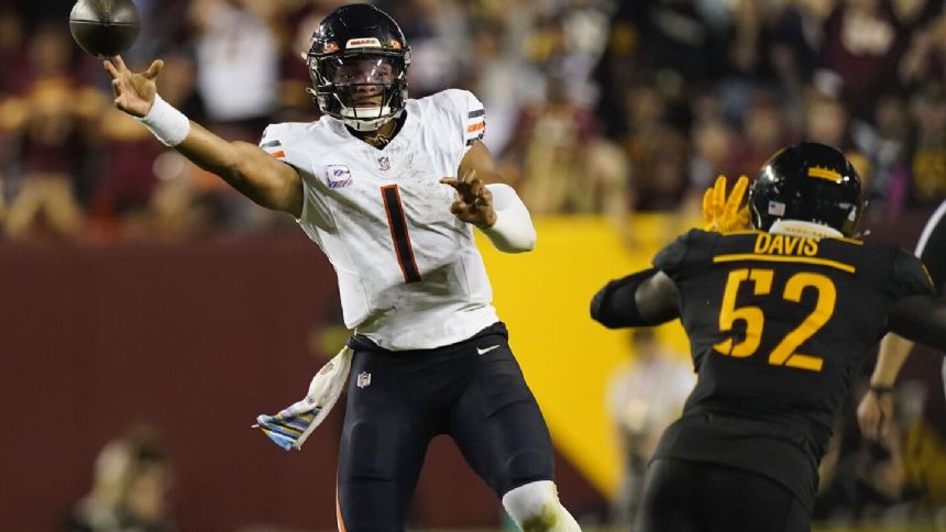 Broncos Bears Player Prop Bet for Week 4: Justin Fields (Oct. 1)