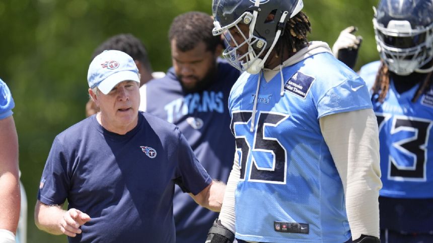 The Titans wrap offseason program with rookie left tackle JC Latham last off field