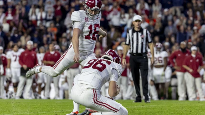 The Vikings have turned to a rookie kicker. Will Reichard's Alabama training was a solid start