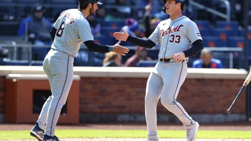 Tigers extend win streak 6-3 over the Mets in 11 innings