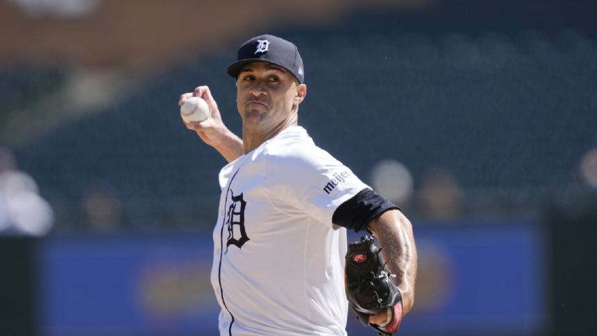 Tigers' Jack Flaherty ties AL record by opening game with 7 strikeouts in loss against Cardinals