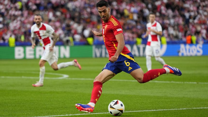 Tiki-taka no more: Spain's remarkable ball possession streak ends at Euro 2024 against Croatia