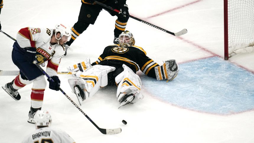 Tkachuk's OT goal leads Panthers over Bruins, 4-3