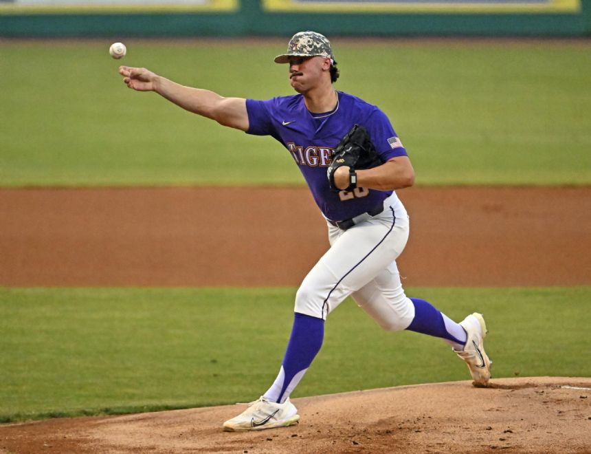 Top MLB prospects Crews, Skenes lead LSU into NCAA tournament