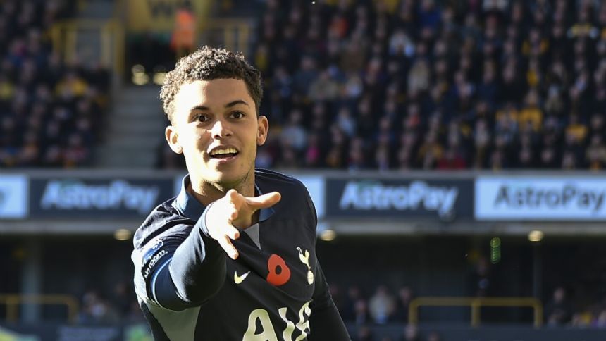 Tottenham allows stoppage-time goals in 2-1 loss to Wolverhampton in Premier League