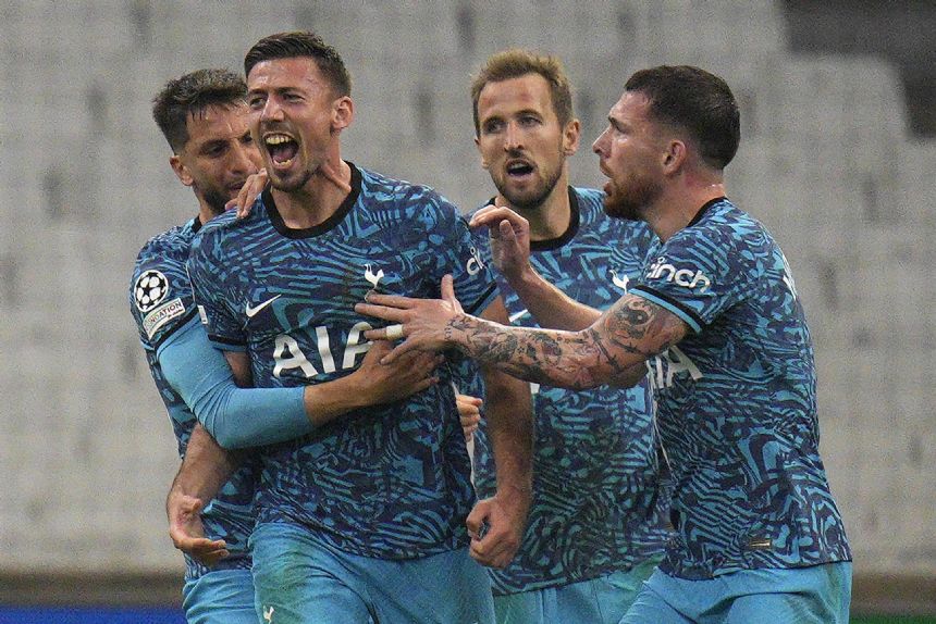 Tottenham beats Marseille 2-1, advances in Champions League