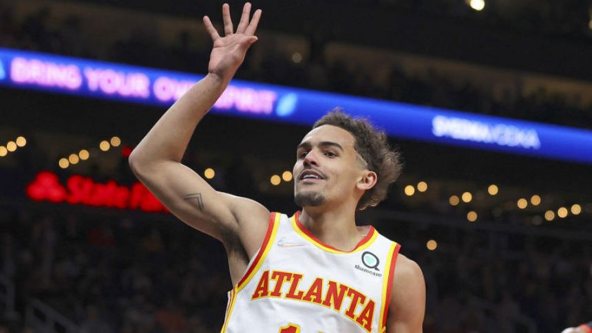 Trae Young drops 46 points in Hawks' win over Trail Blazers, scores 93 in last 24 hours