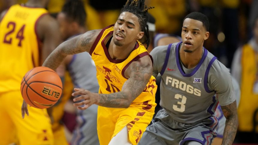 Tre King helps No. 14 Iowa State hold off TCU for 71-59 win