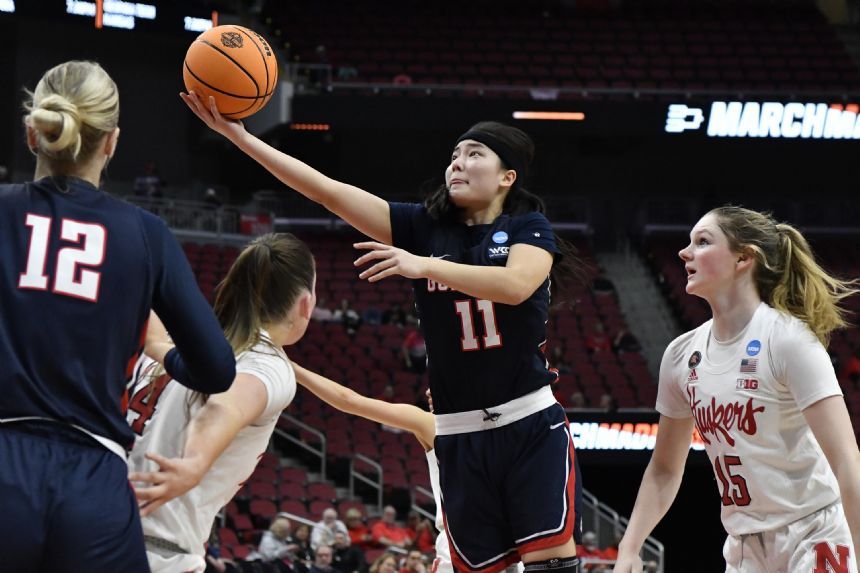 Truong leads Gonzaga women to 68-55 win over Nebraska