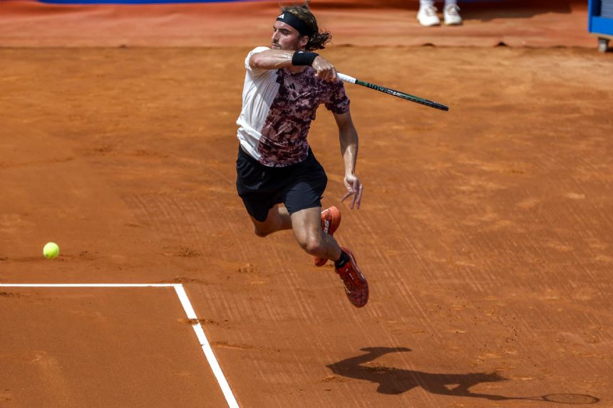 Tsitsipas back in Barcelona Open final after beating Musetti