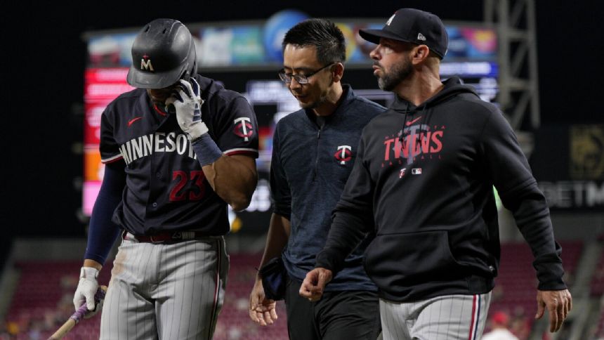 Twins' Royce Lewis 'day-to-day' with tight left hamstring