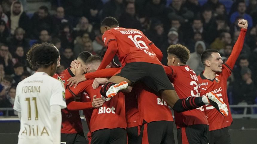 Two-goal Terrier runs Lyon ragged as Rennes wins French league thriller