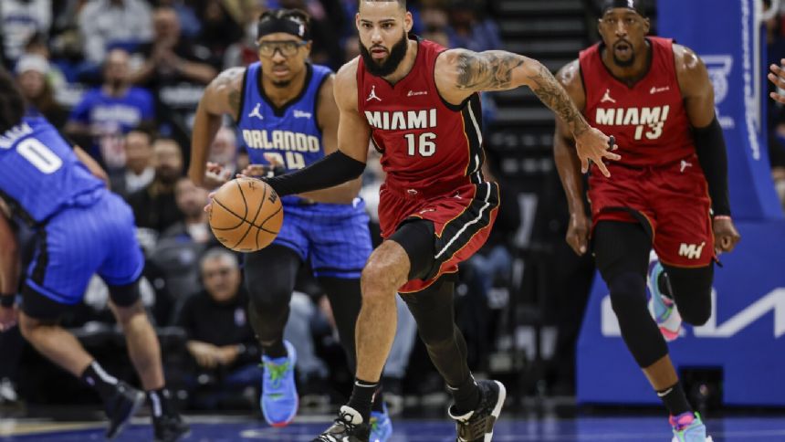 Tyler Herro scores 28 points as Miami Heat beat Orlando Magic 115-106