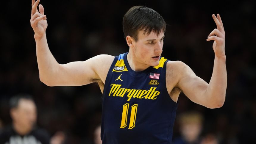 Tyler Kolek scores career-best 32 points to lead No. 9 Marquette past Villanova 85-80