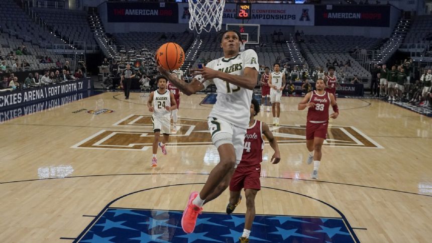 UAB steamrolls Temple 85-69 to win AAC championship, berth in NCAA Tournament