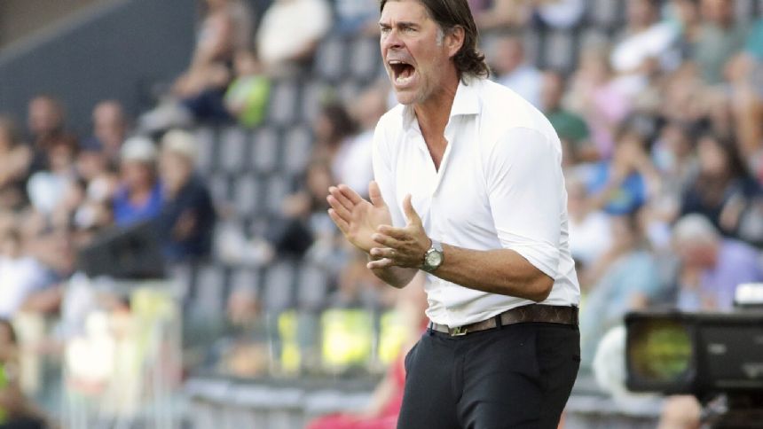 Udinese fires Andrea Sottil after going winless in the opening 9 rounds of Serie A