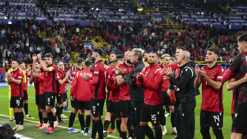 UEFA charges Albania over 'provocative message' and fireworks in Euro 2024 loss to Italy