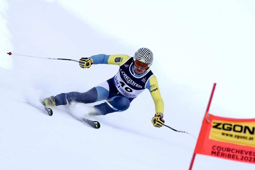 Ukrainian skier pushes to keep Russians out of the Olympics