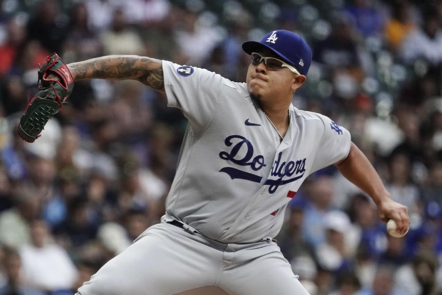 Urias, Dodgers blank Brewers 4-0, continue 2nd-half surge