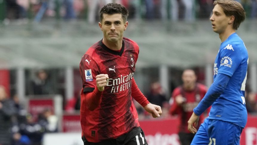 US international and AC Milan winger Christian Pulisic on course for his most productive season