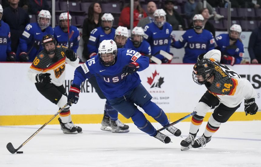 US shuts down Germany to advance to women's world semis