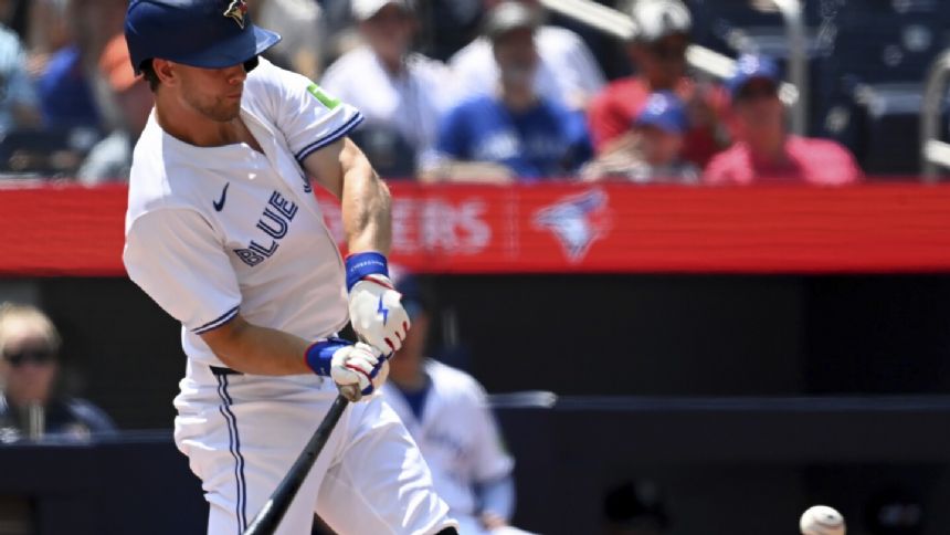 Varsho and Guerrero homer to help Blue Jays sweep Rangers; Gray leaves without throwing a pitch