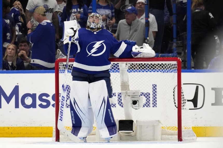 Vasilevskiy says he struggled with heavy workload