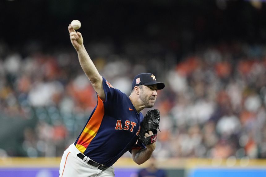 Verlander exits early, Astros hold on for 3-1 win over O's