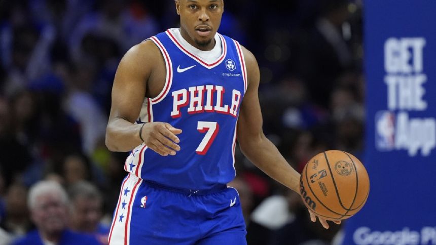 Veteran guard Kyle Lowry says he's re-signing with his hometown Philadelphia 76ers