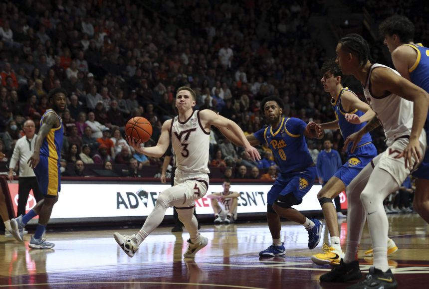 Virginia Tech knocks Pittsburgh out of first place, 79-72