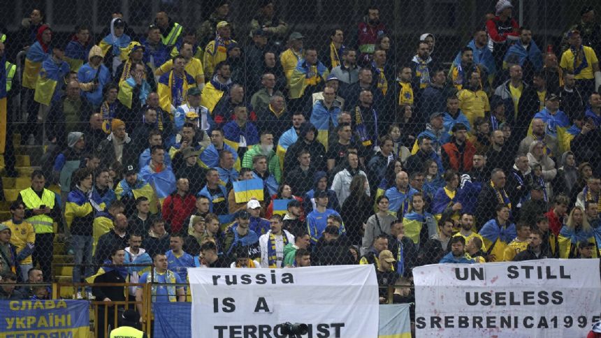 War in Ukraine will make it hard for UEFA to keep political messages out of stadiums at Euro 2024