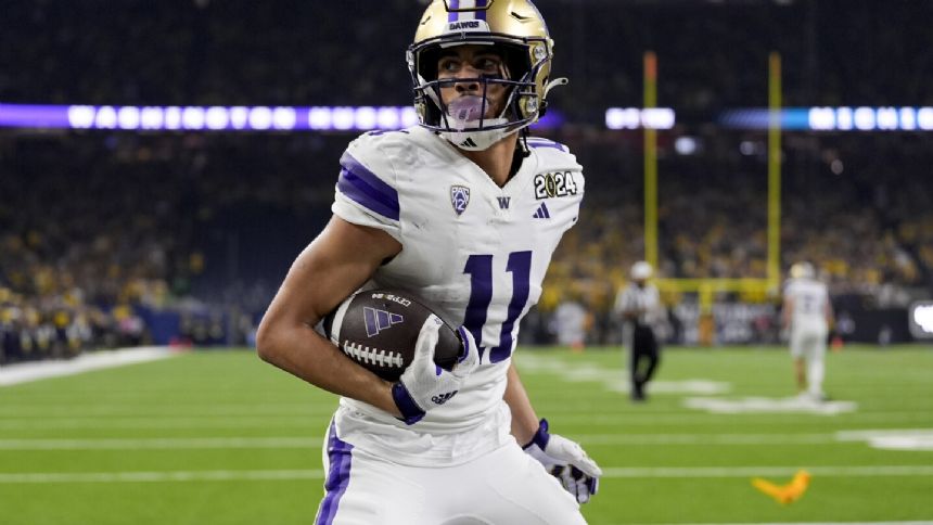 Washington duo of WR Jalen McMillan and LT Troy Fautanu declare for NFL draft