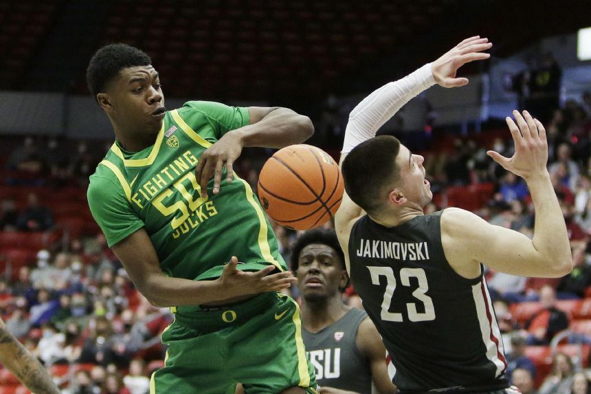 Washington State hits 16 3-pointers in 94-74 win over Oregon