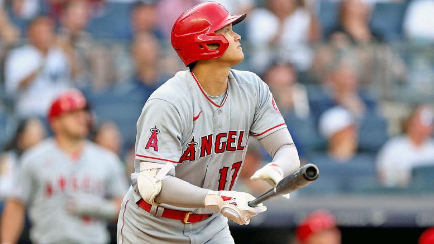 WATCH: Yankees' Aaron Judge robs Angels' Shohei Ohtani of a home run ...