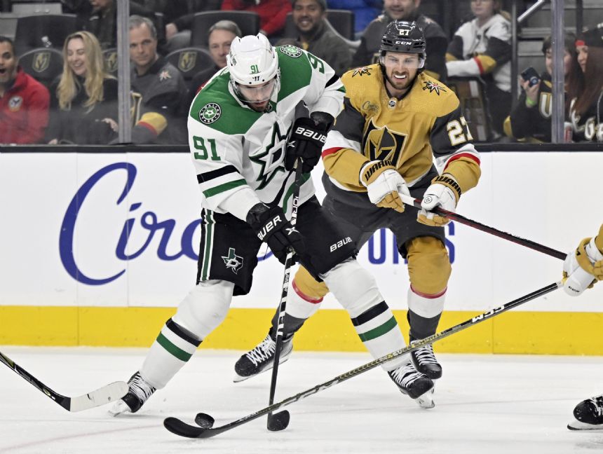 West-leading Stars Beat Golden Knights 3-2 In Shootout - Sunday ...