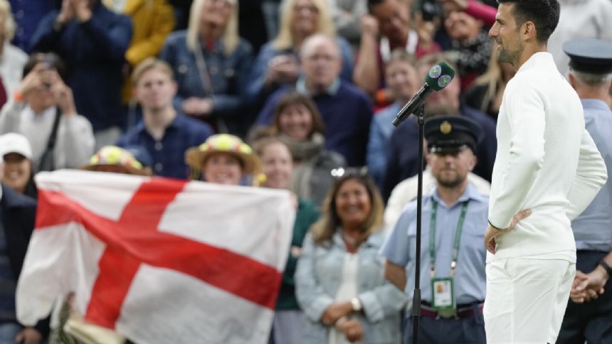 When tennis and soccer collide: Wimbledon players and crowd keep one eye on Euro 2024