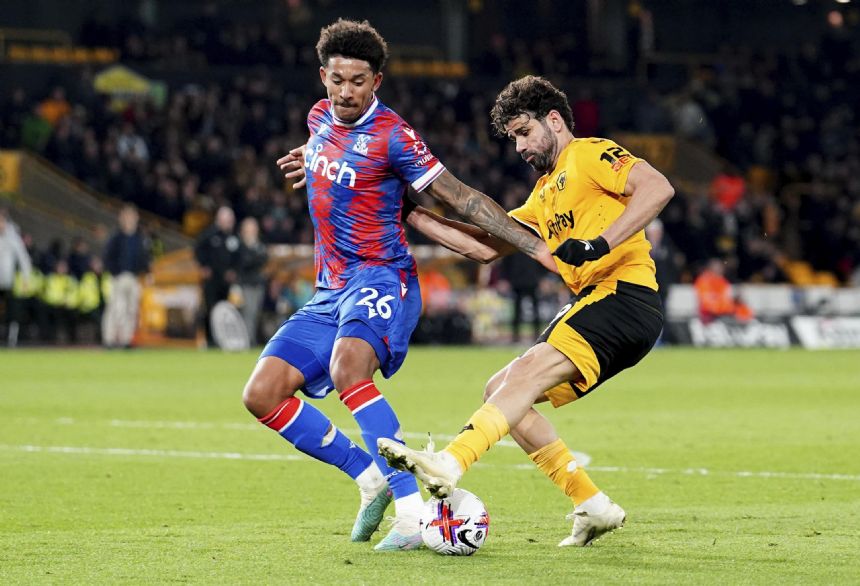 Wolverhampton beats Palace 2-0 to boost survival hopes