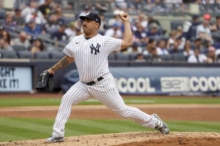 Yankees put All-Star Cortes on injured list for groin strain