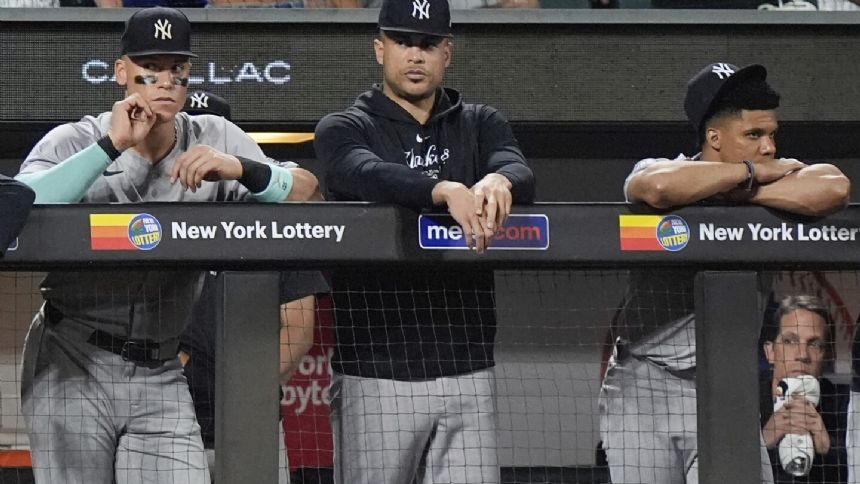 Yankees' Giancarlo Stanton could return to team Monday in Philadelphia