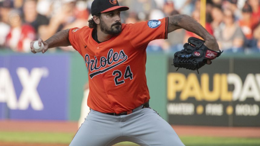 Zach Eflin gives Baltimore strong start, Gunnar Henderson gets 3 hits, RBI as O's stop Guards 7-4